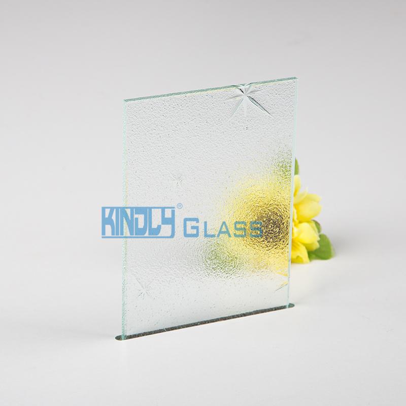 Clear Galaxy Patterned Glass